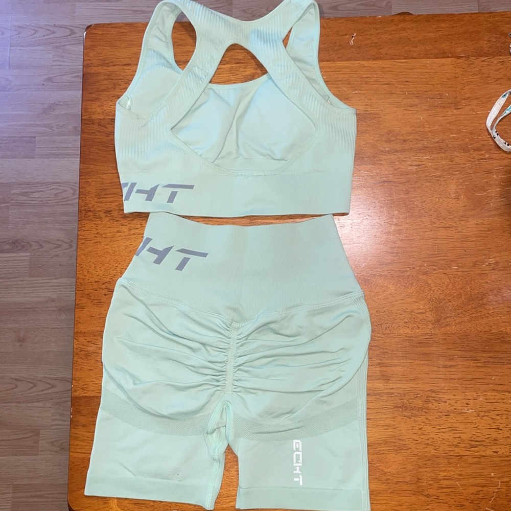 ECHT Workout Shorts & Sports Bra Combo